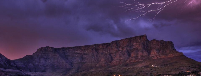 Cape Town winter storm