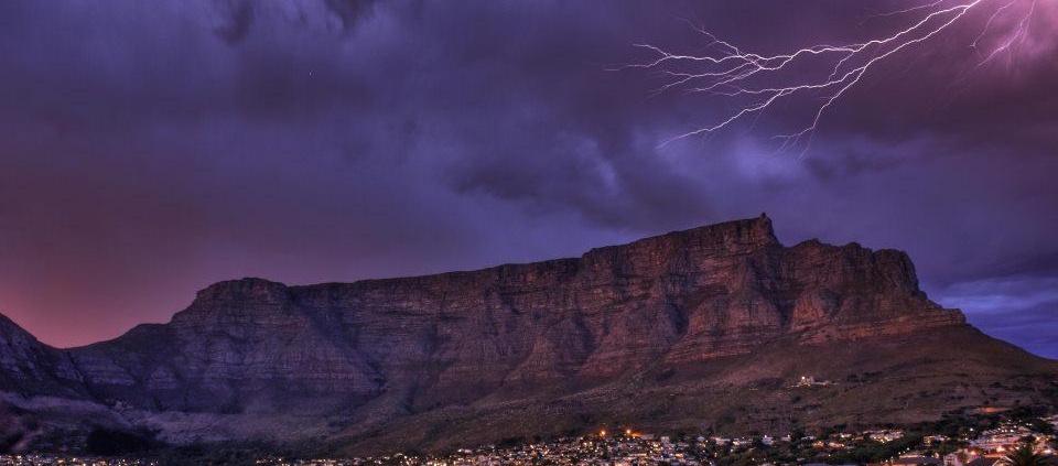 Cape Town winter storm